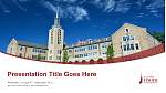 Saint John Fisher College Les PPT-sjabloon