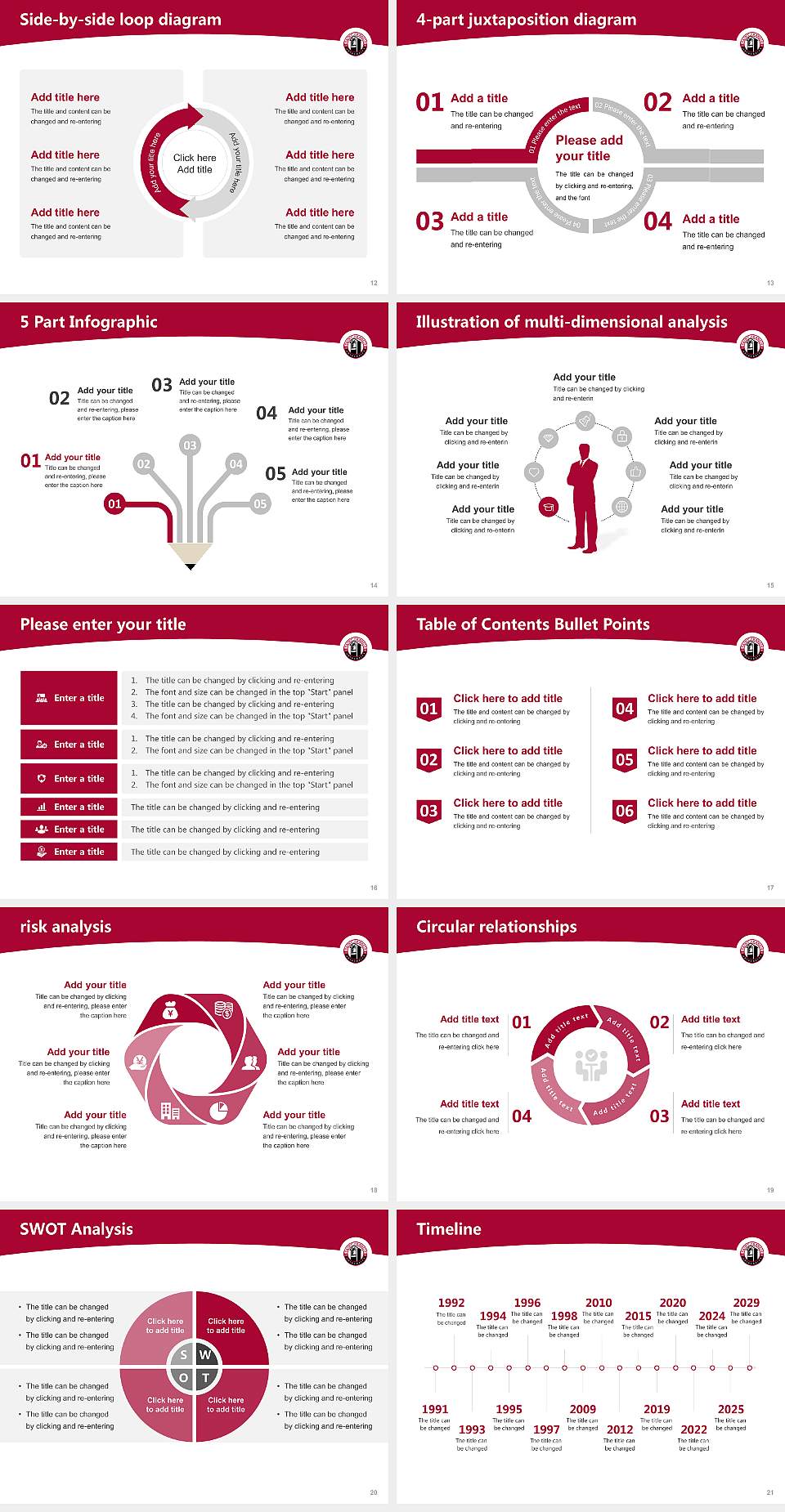 Saint Francis University Academic Presentation/Research Findings Report PPT Template4:3 ratio PPT effect preview image3