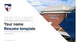 Shenandoah University CV PPT-sjabloon