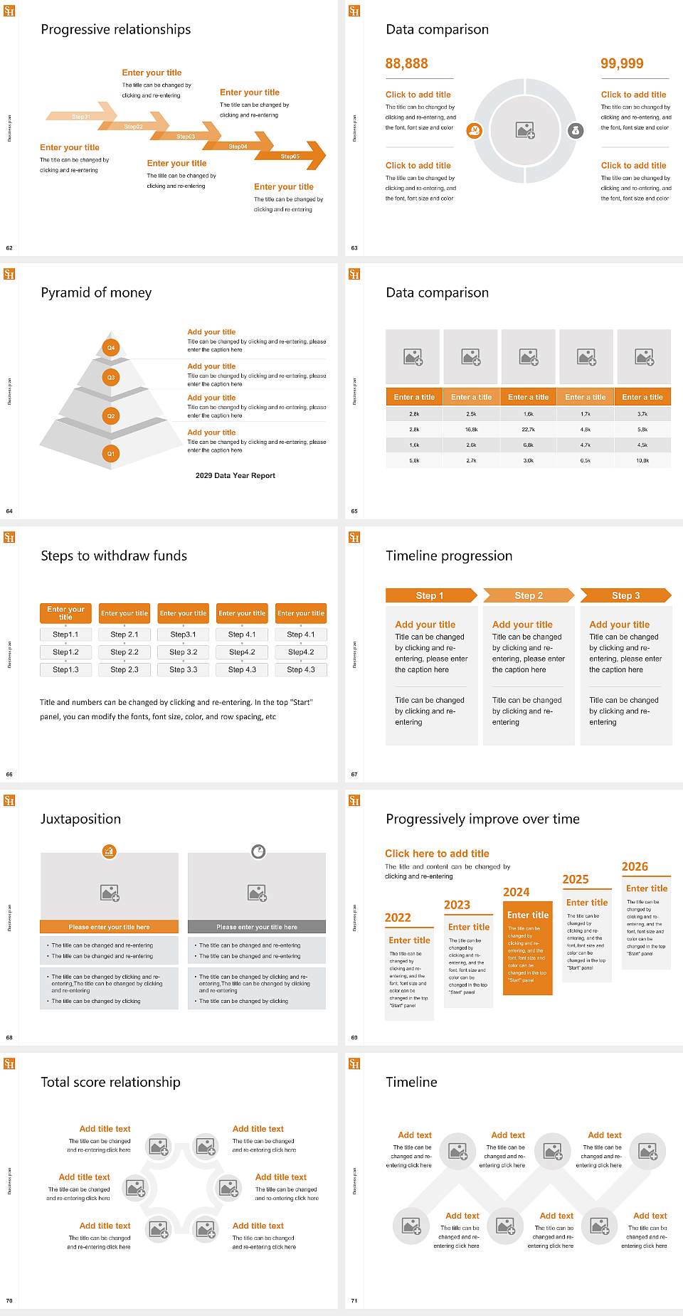Sam Houston State University Competition/Entrepreneurship Contest PPT Template4:3 ratio PPT effect preview image8
