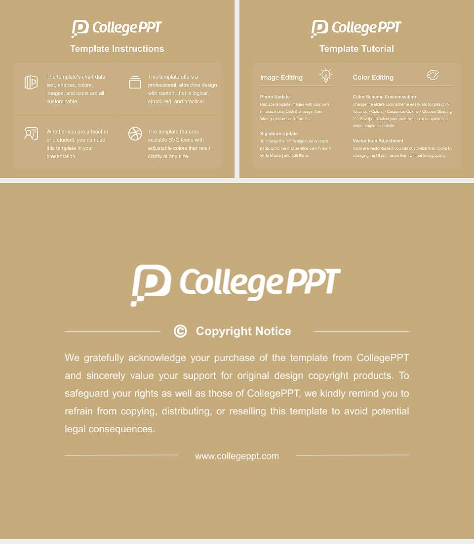 Salish Kootenai College Course/Courseware Creation PPT Template4:3 ratio PPT effect preview image5