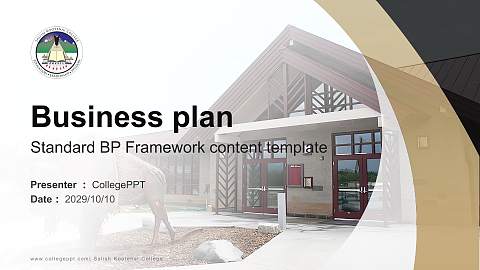 Salish Kootenai College Competition/Entrepreneurship Contest PPT Template