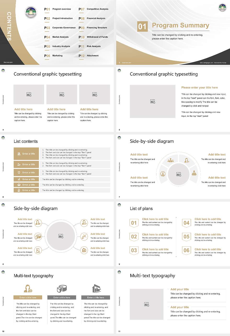 Salish Kootenai College Competition/Entrepreneurship Contest PPT Template16:9 ratio PPT effect preview image2