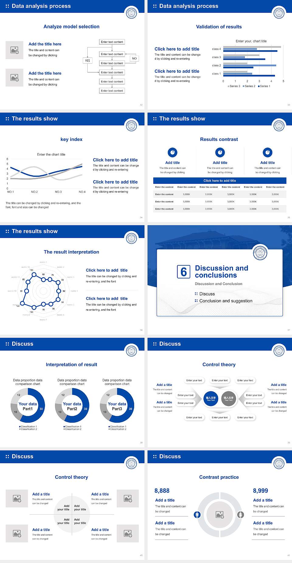 Selma University Graduation Thesis Defense PPT Template4:3 ratio PPT effect preview image5