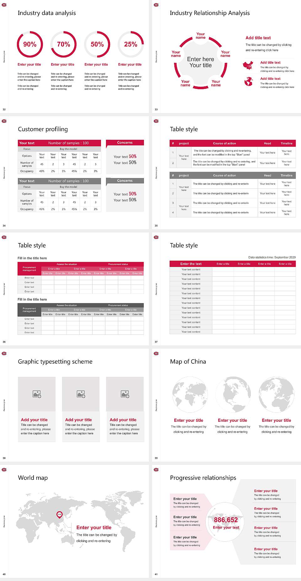 Saint Cloud State University Competition/Entrepreneurship Contest PPT Template4:3 ratio PPT effect preview image5