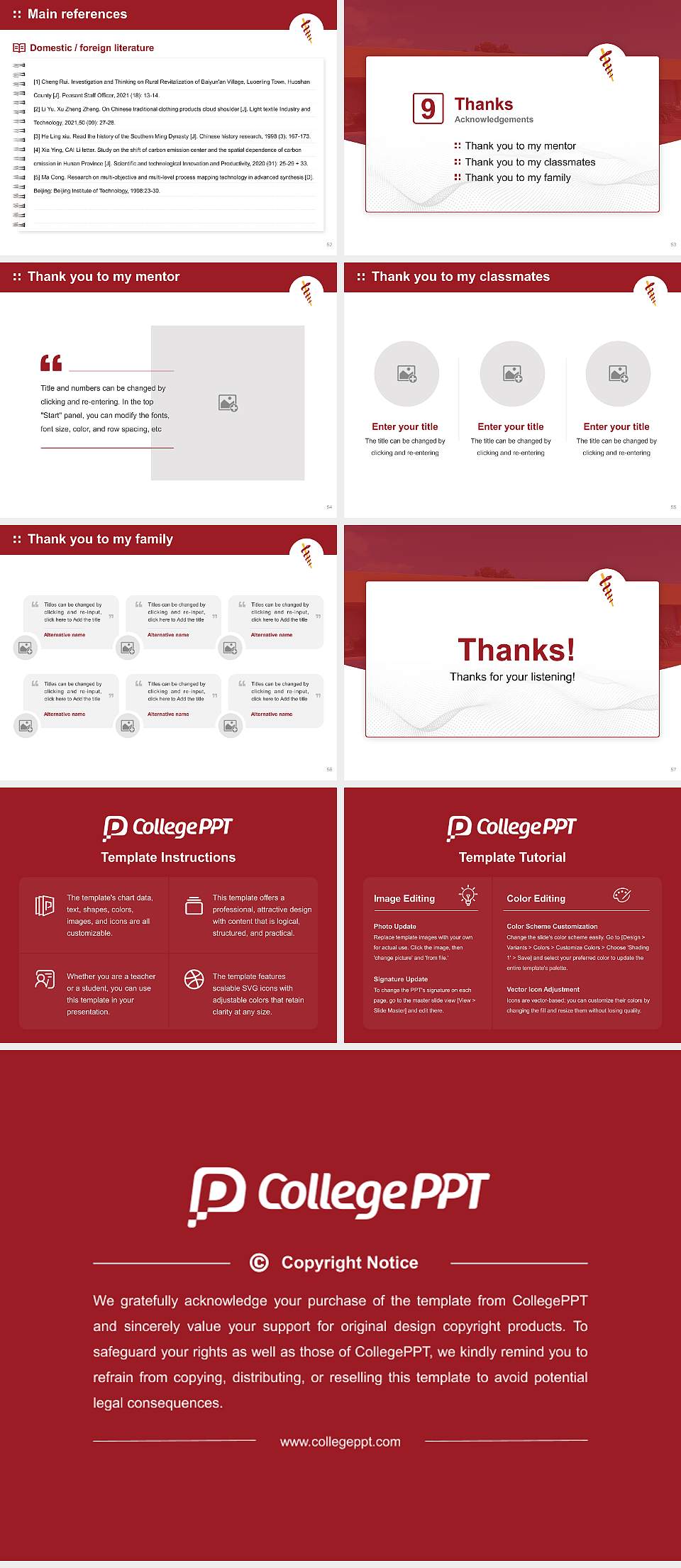 San Juan Bautista School of Medicine Graduation Thesis Defense PPT Template4:3 ratio PPT effect preview image7