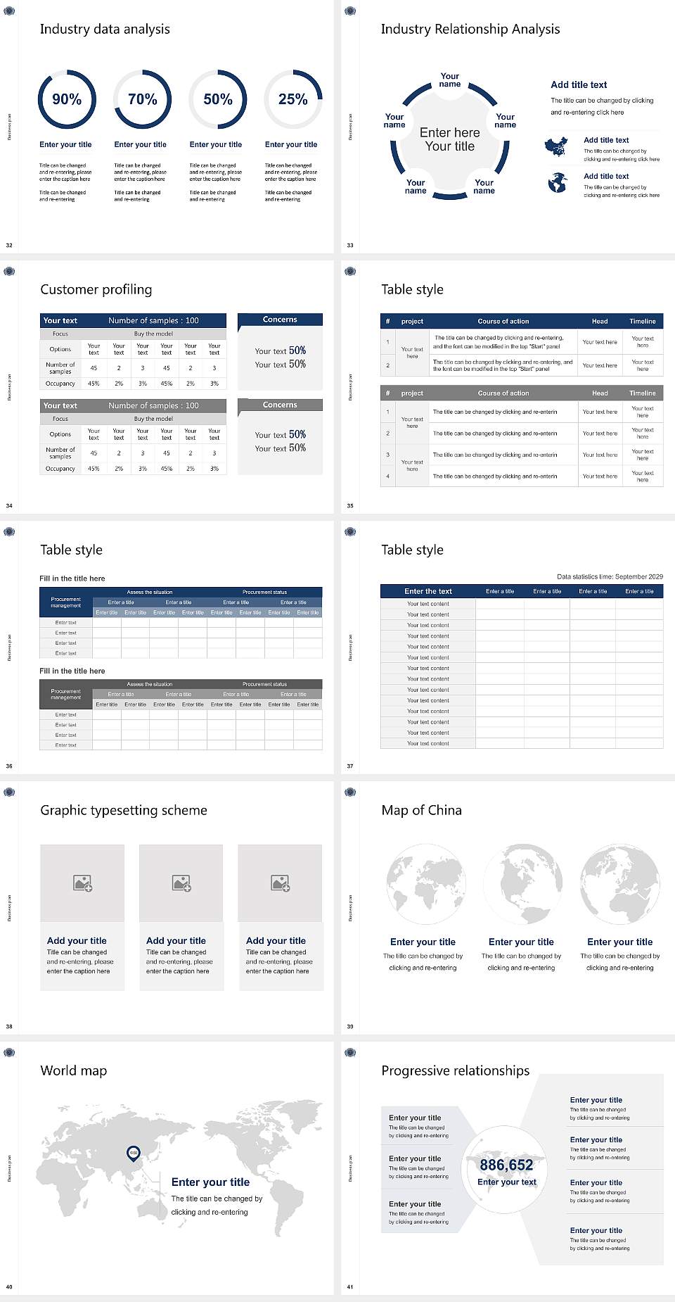 Saint Augustine’S University Competition/Entrepreneurship Contest PPT Template4:3 ratio PPT effect preview image5