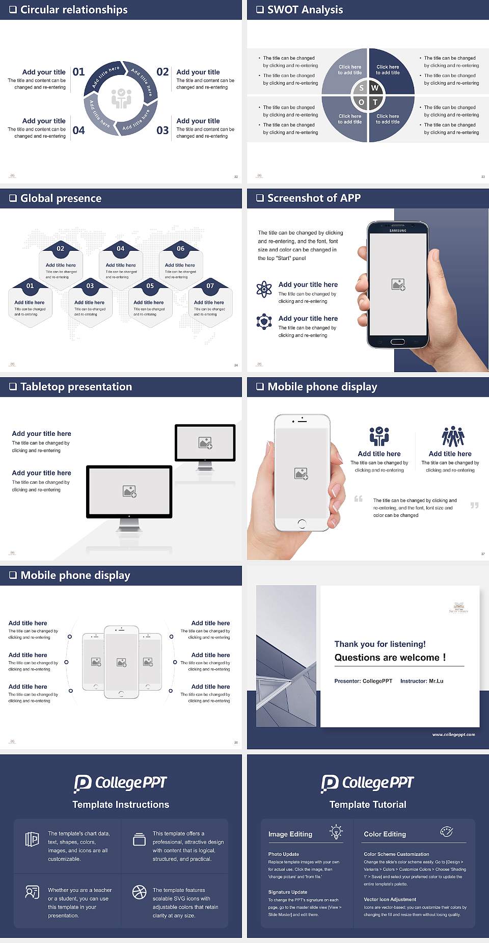 Sh’or Yoshuv Institute General Purpose PPT Template4:3 ratio PPT effect preview image5