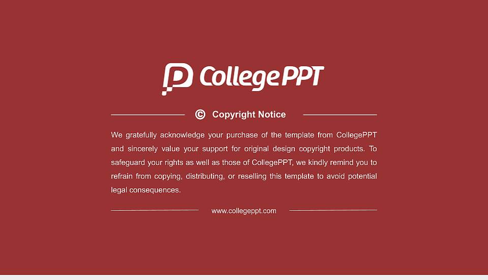 Saint John Fisher College Resume PPT Template16:9 ratio PPT effect preview image5