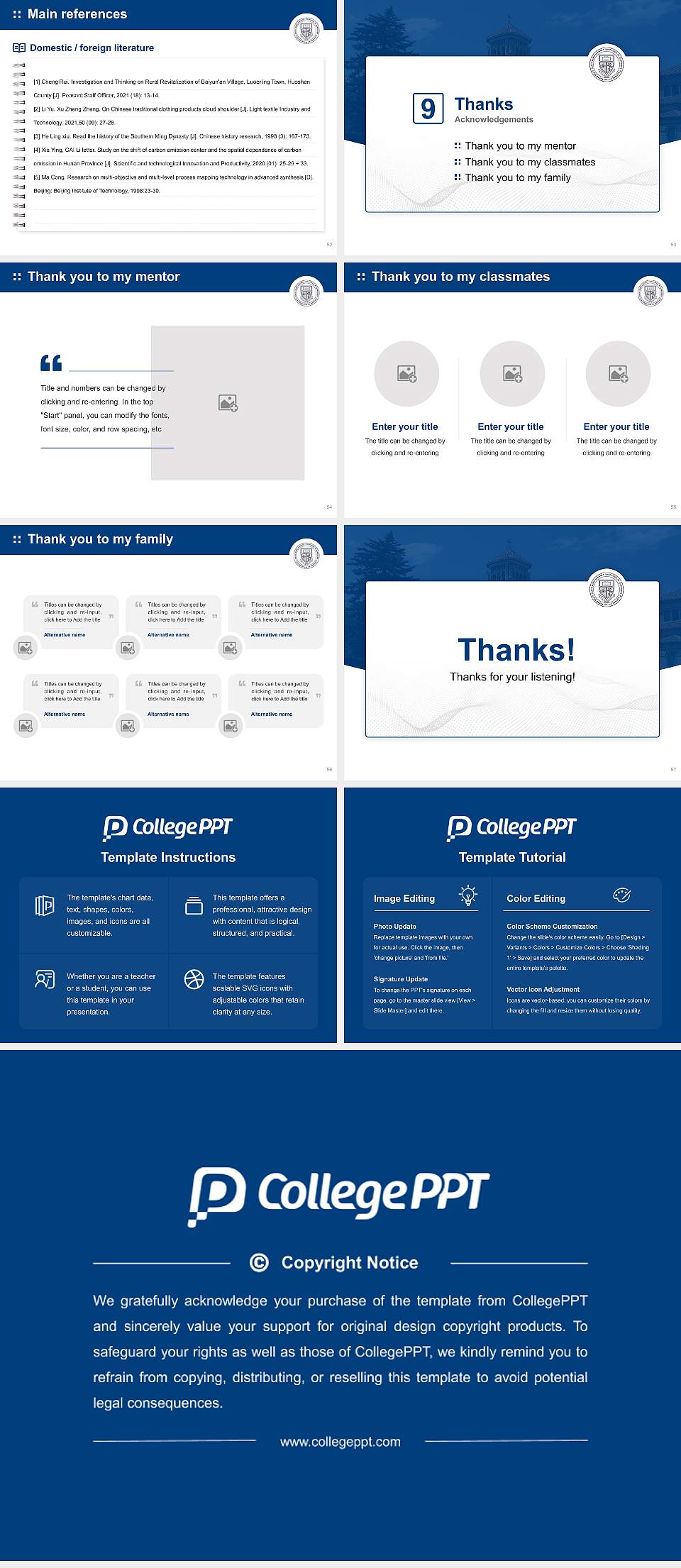 Saint John Vianney Seminary (Denver) Graduation Thesis Defense PPT Template4:3 ratio PPT effect preview image7
