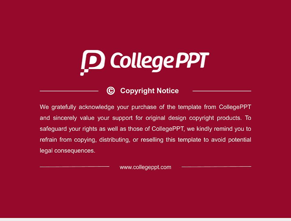 Shaw University Thesis Proposal/Graduation Defense PPT Template4:3 ratio PPT effect preview image5