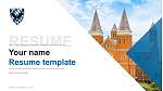 Saint Vincent College Resume PPT Template