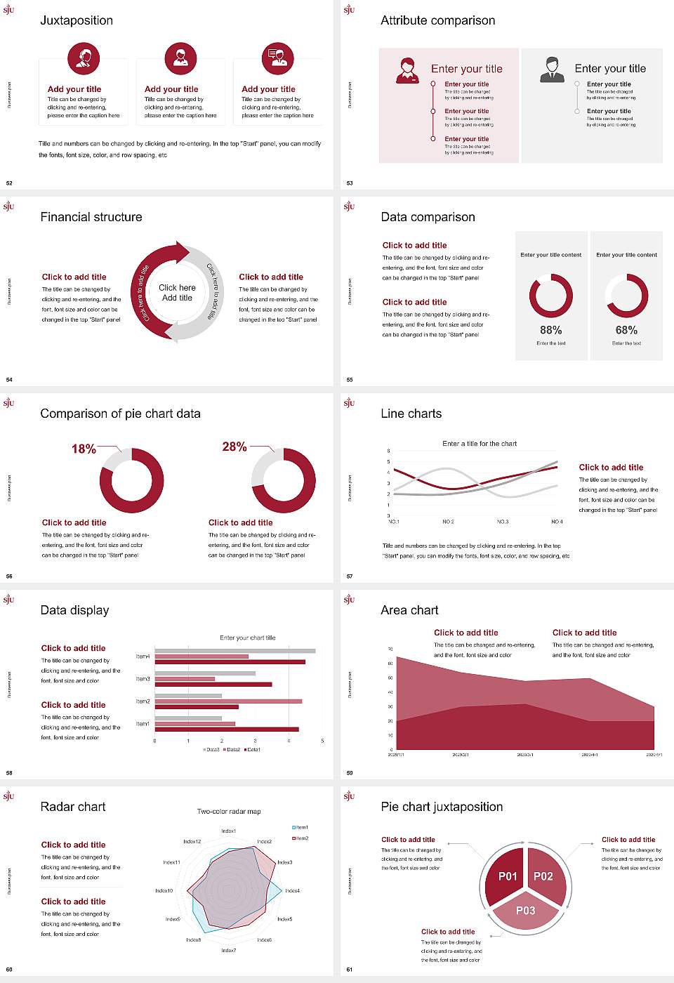 Saint Joseph’S University Competition/Entrepreneurship Contest PPT Template16:9 ratio PPT effect preview image7