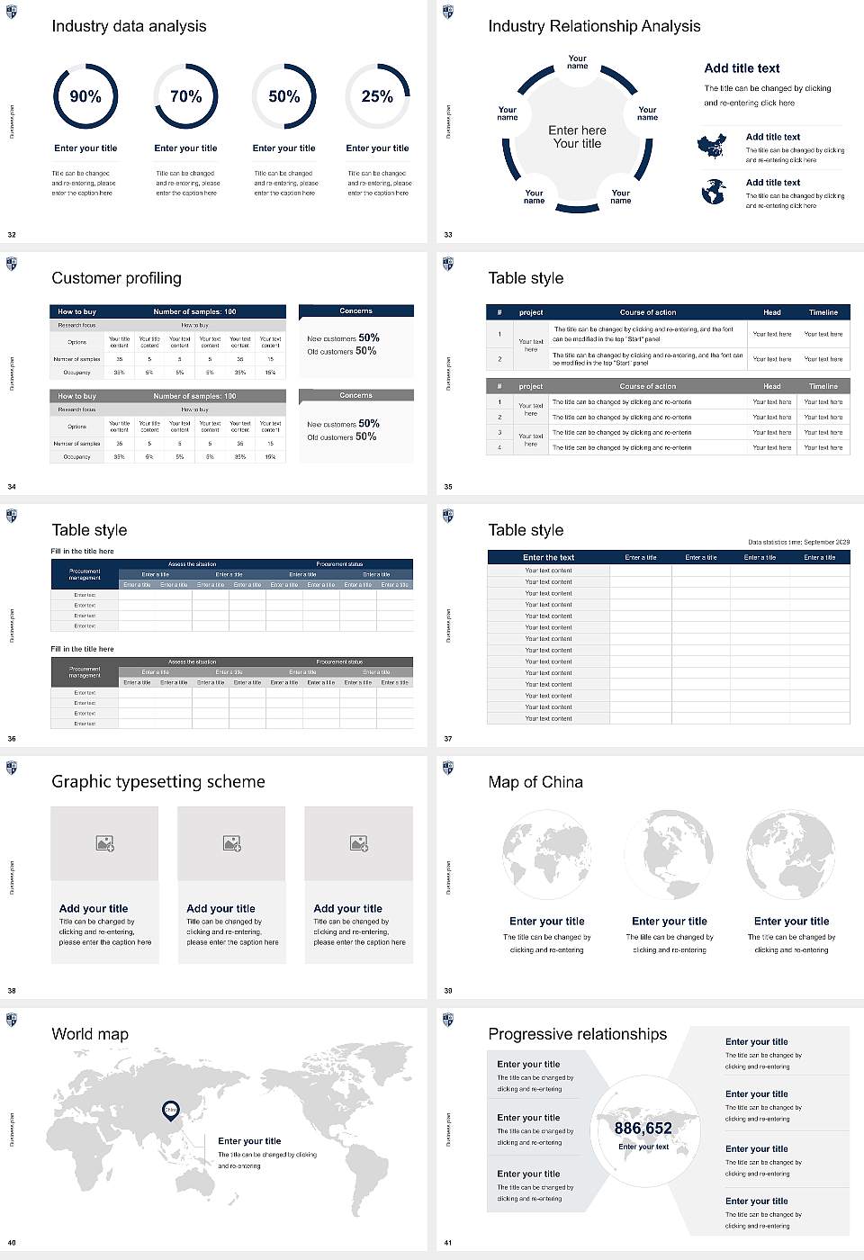Salve Regina University Competition/Entrepreneurship Contest PPT Template16:9 ratio PPT effect preview image5