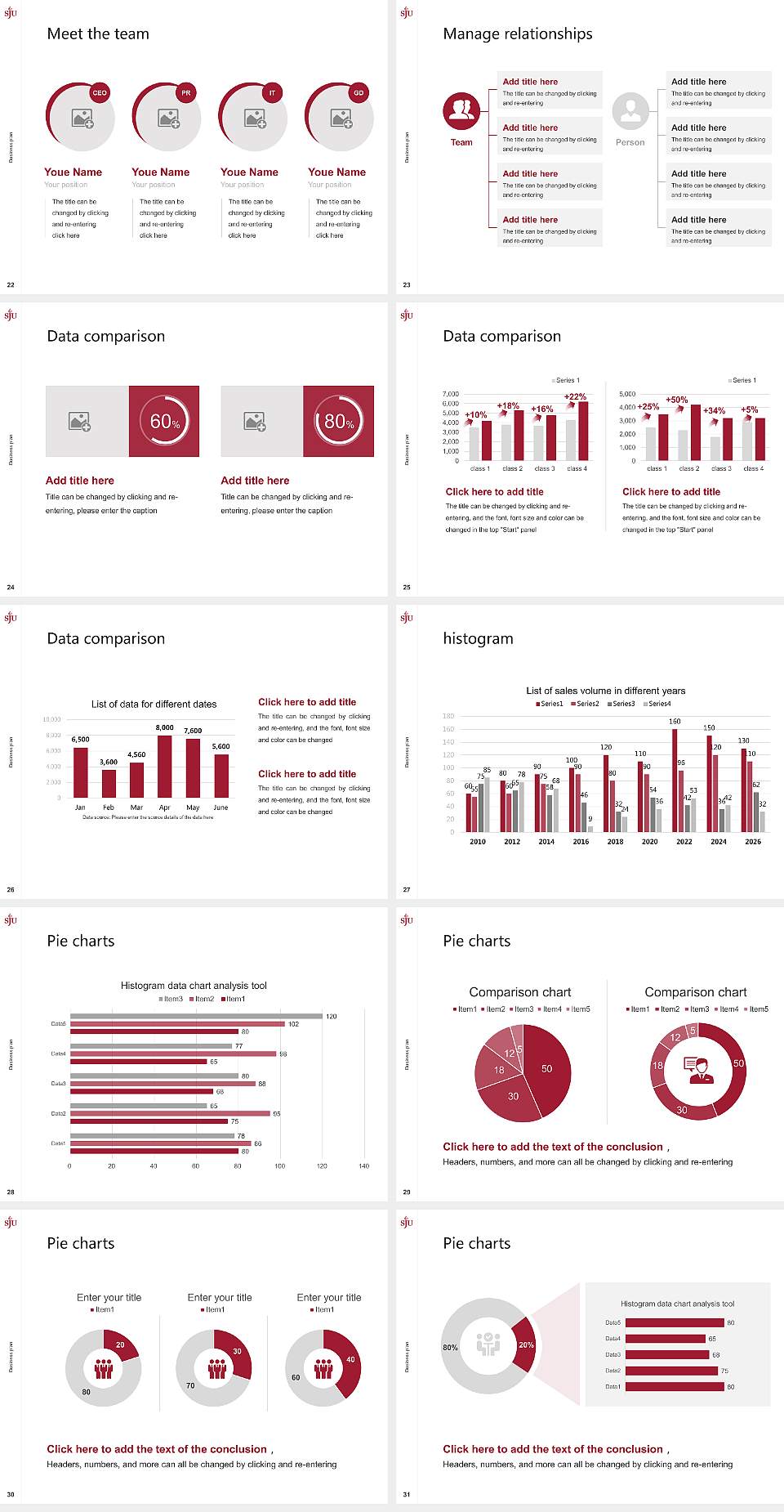 Saint Joseph’S University Competition/Entrepreneurship Contest PPT Template4:3 ratio PPT effect preview image4