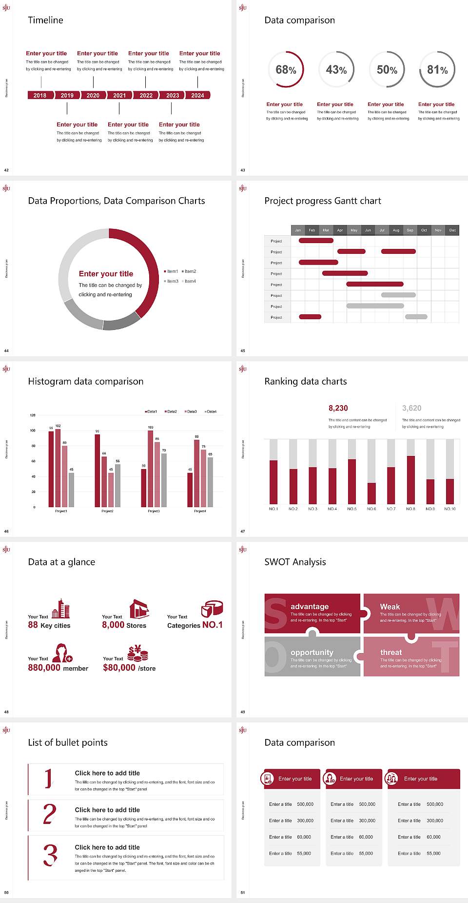 Saint Joseph’S University Competition/Entrepreneurship Contest PPT Template4:3 ratio PPT effect preview image6