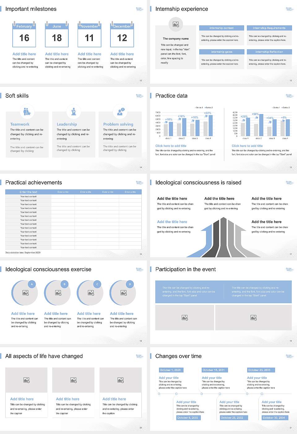 Saint Mary’s School (Raleigh, North Carolina) National Scholarship Defense PPT Template16:9 ratio PPT effect preview image3