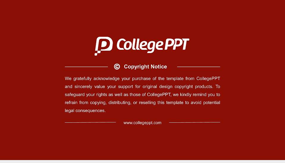 Salisbury University Thesis Proposal/Graduation Defense PPT Template16:9 ratio PPT effect preview image5