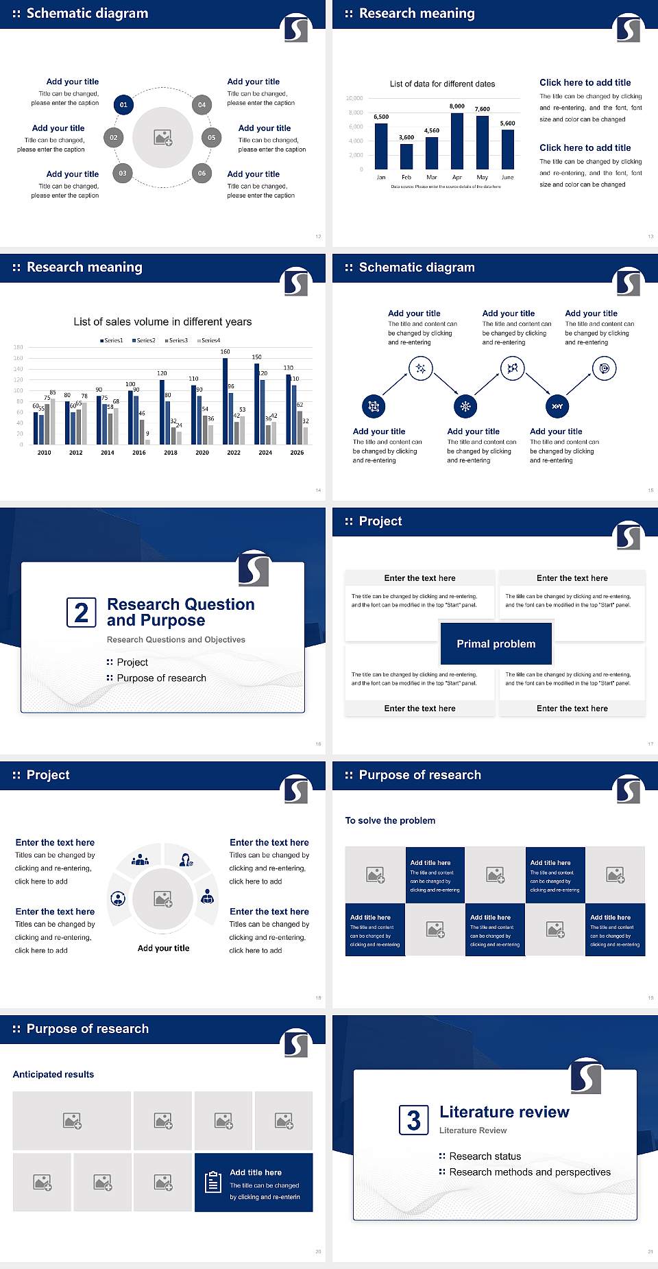 Shawnee State University Graduation Thesis Defense PPT Template4:3 ratio PPT effect preview image3