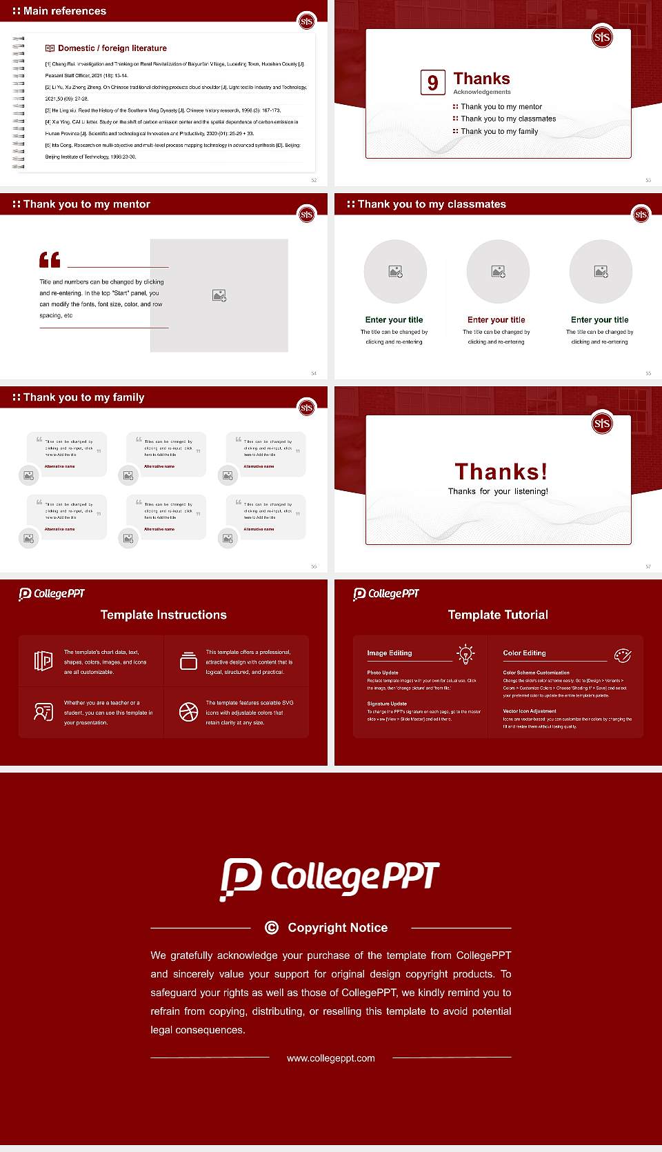 Shepherds Theological Seminary Graduation Thesis Defense PPT Template16:9 ratio PPT effect preview image7