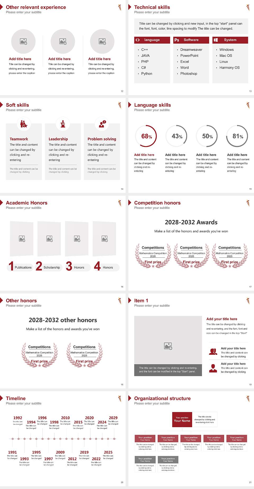San Juan Bautista School of Medicine Resume PPT Template4:3 ratio PPT effect preview image3