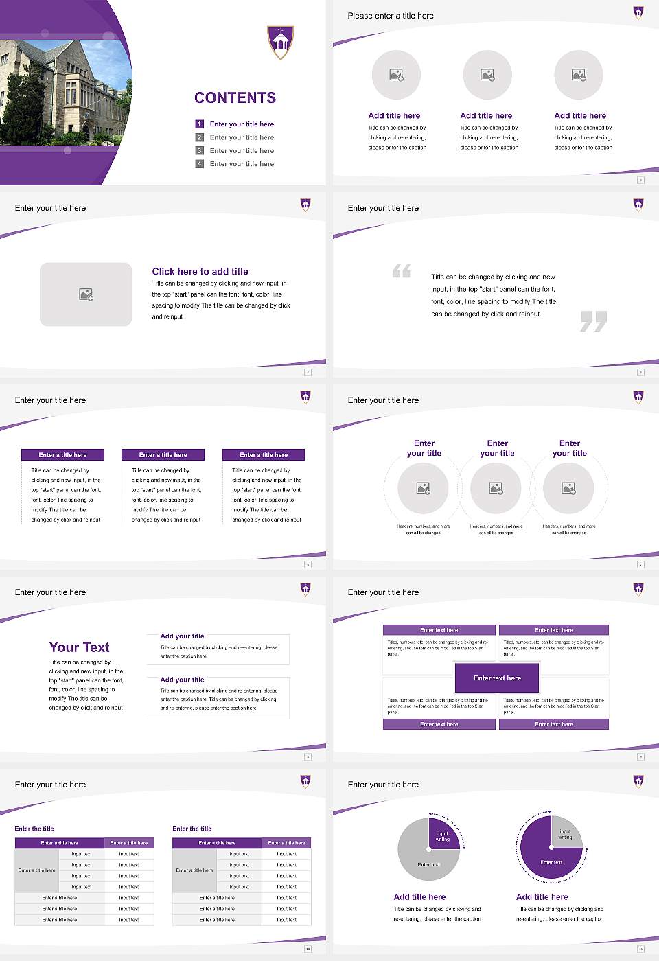 Saint Michael’S College Course/Courseware Creation PPT Template16:9 ratio PPT effect preview image2