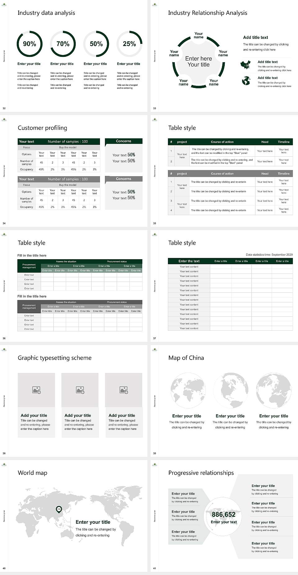 Saint Leo University Competition/Entrepreneurship Contest PPT Template4:3 ratio PPT effect preview image5