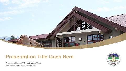 Salish Kootenai College Course/Courseware Creation PPT Template