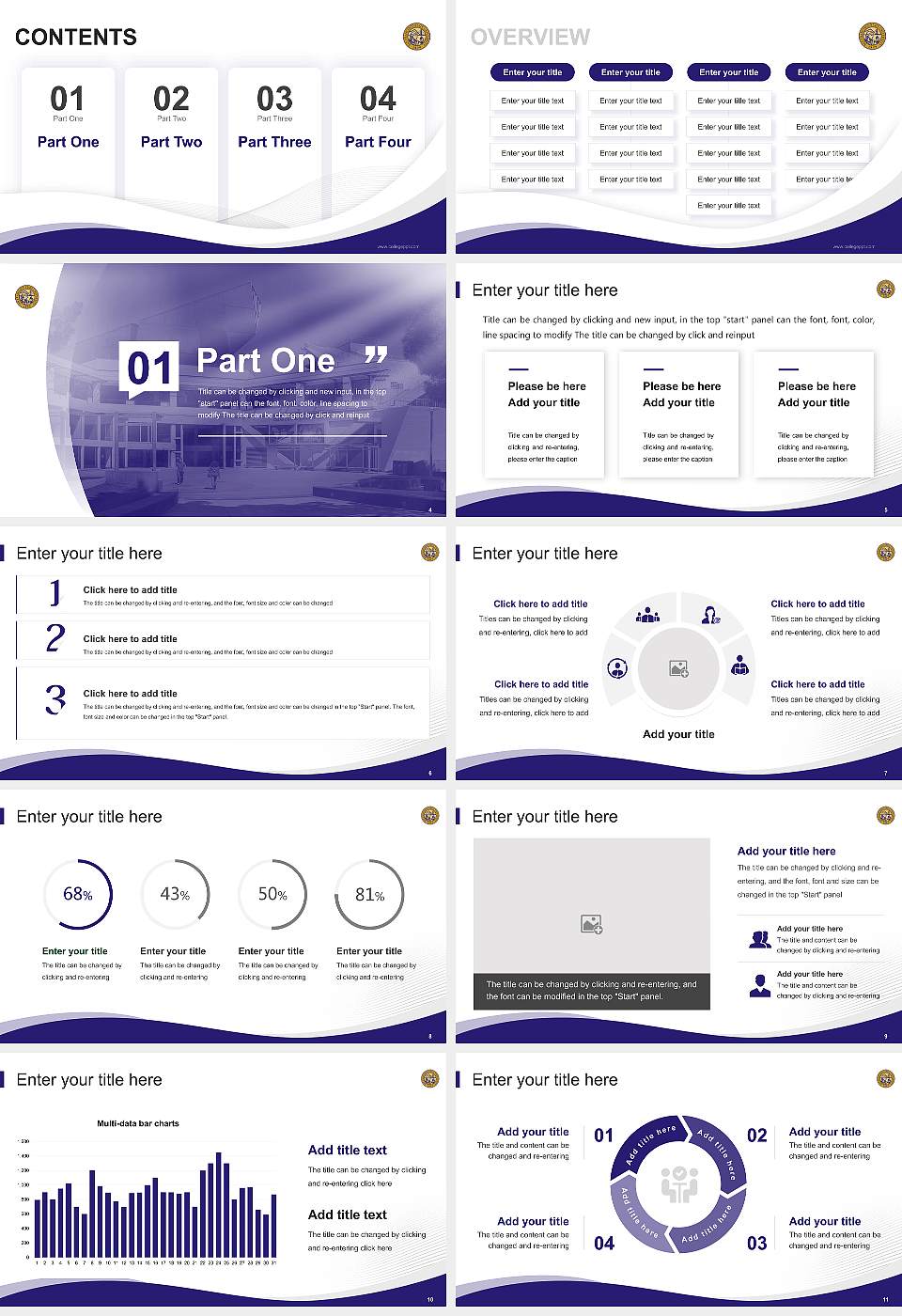 San Francisco State University Lecture Sharing and Networking Event PPT Template16:9 ratio PPT effect preview image2