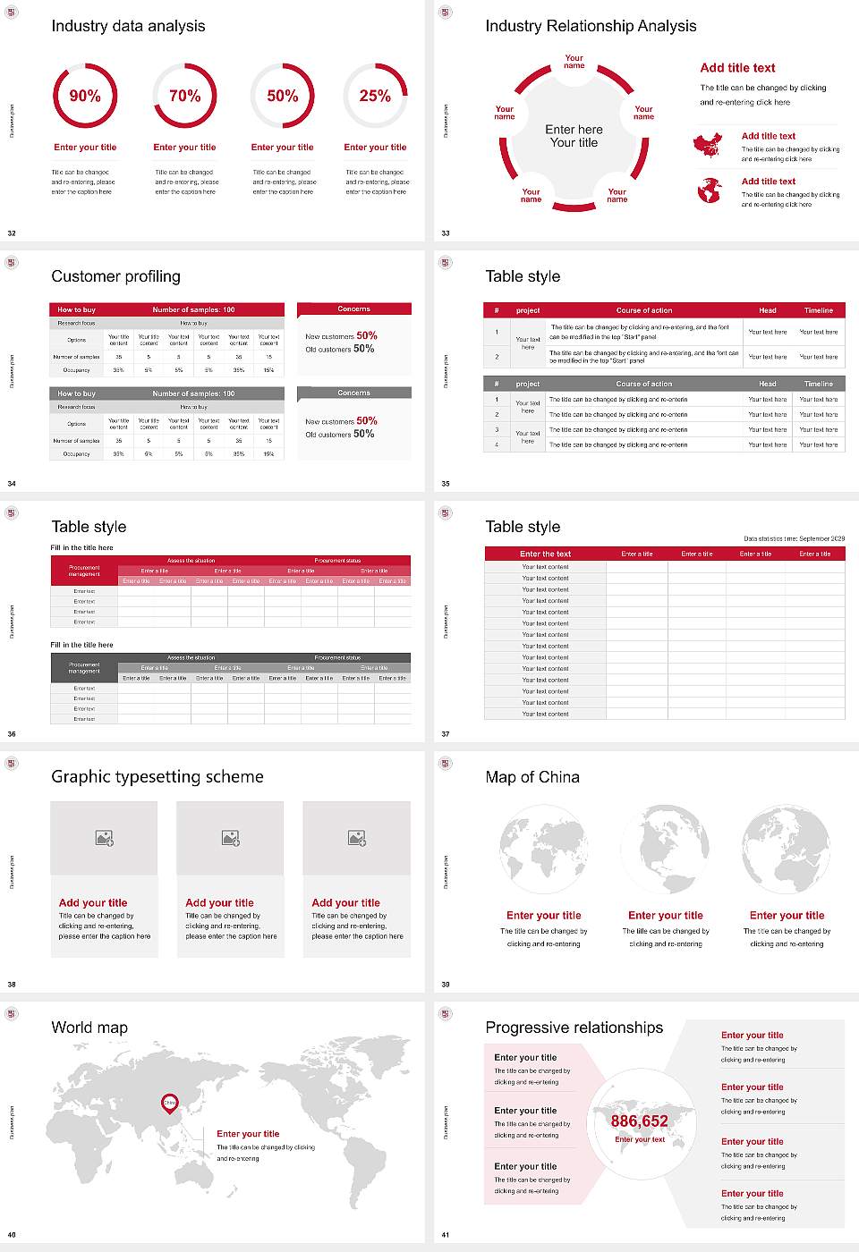 Sacred Heart University Competition/Entrepreneurship Contest PPT Template16:9 ratio PPT effect preview image5