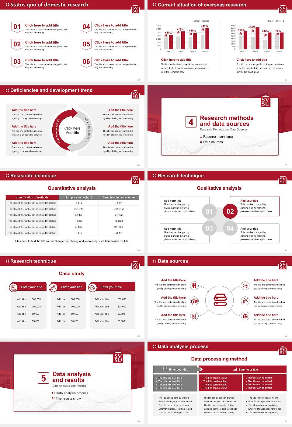 Saginaw Valley State University Graduation Thesis Defense PPT Template16:9 ratio PPT effect preview image4