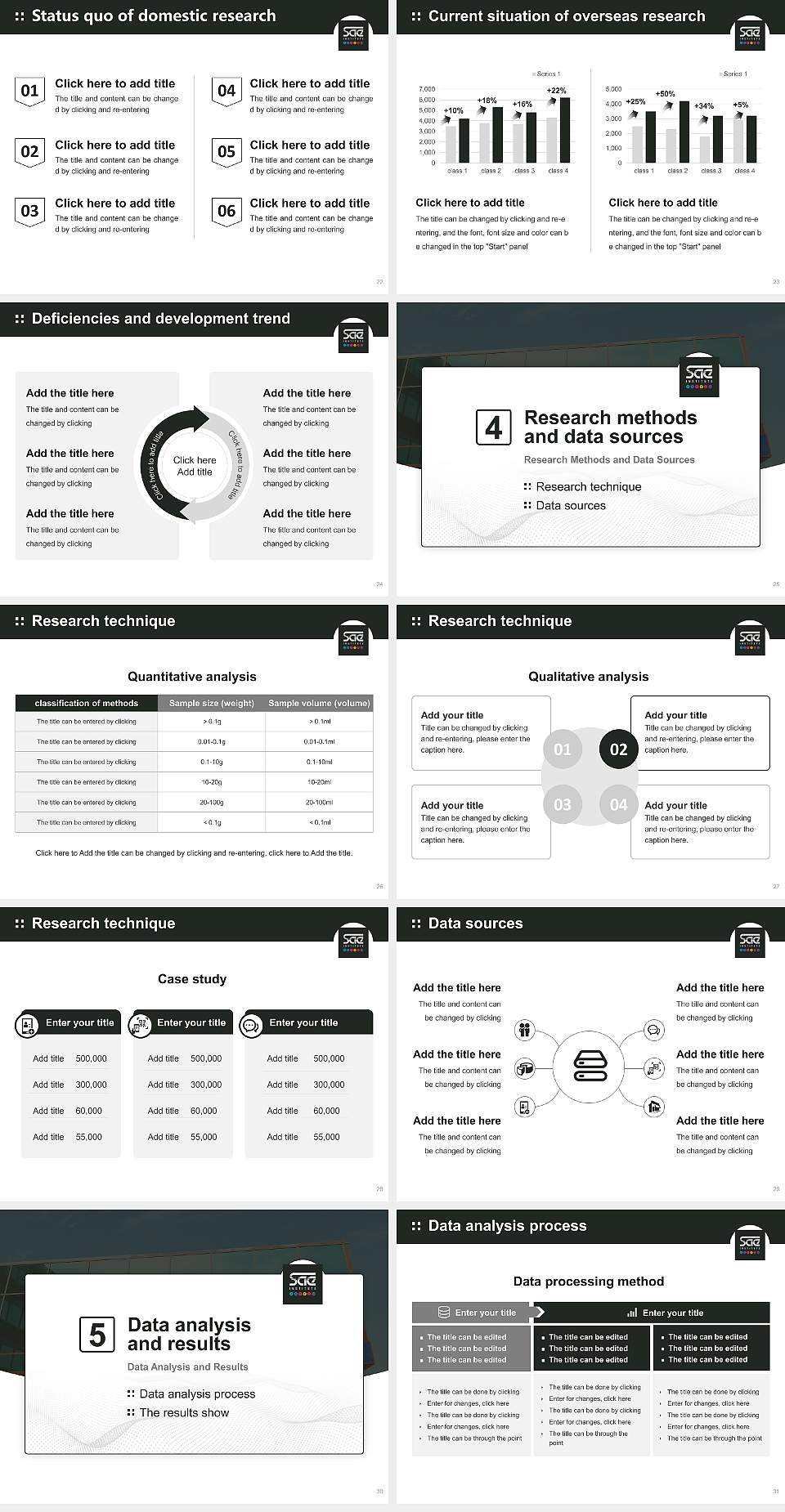Sae Institute of Technology-Chicago Graduation Thesis Defense PPT Template4:3 ratio PPT effect preview image4