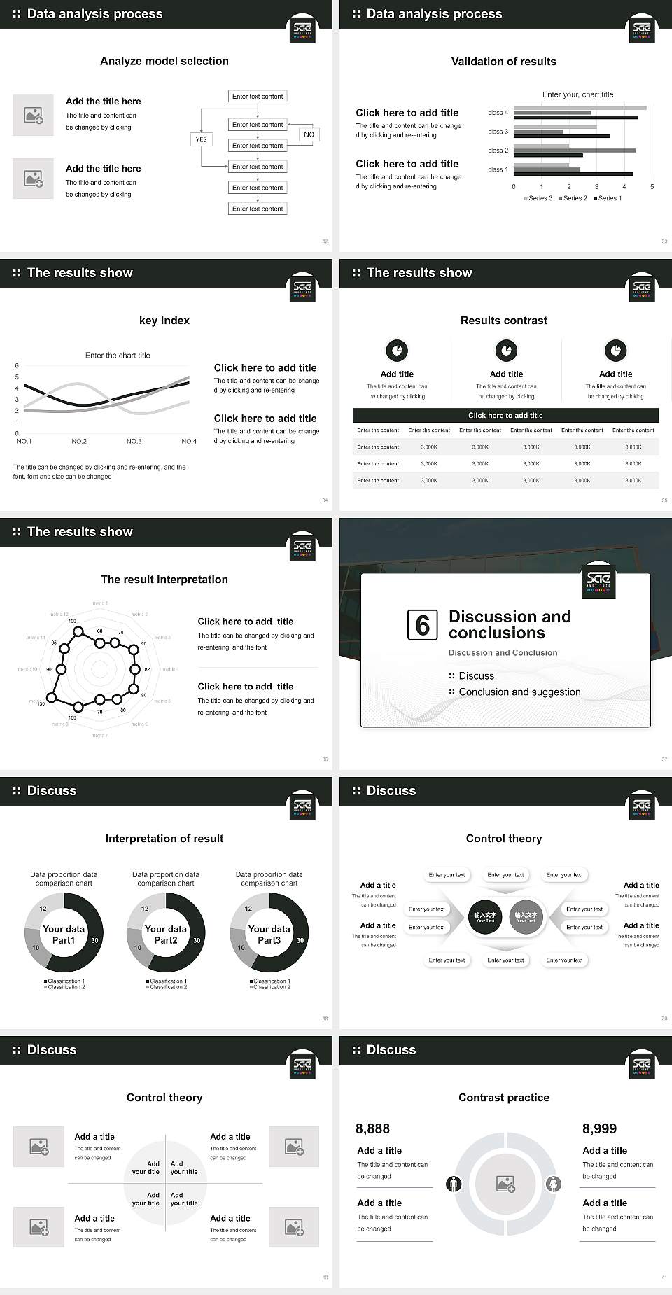 Sae Institute of Technology-Chicago Graduation Thesis Defense PPT Template4:3 ratio PPT effect preview image5