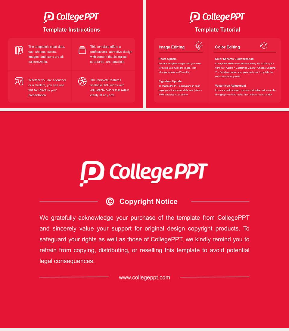 Rutgers University-New Brunswick Course/Courseware Creation PPT Template4:3 ratio PPT effect preview image5