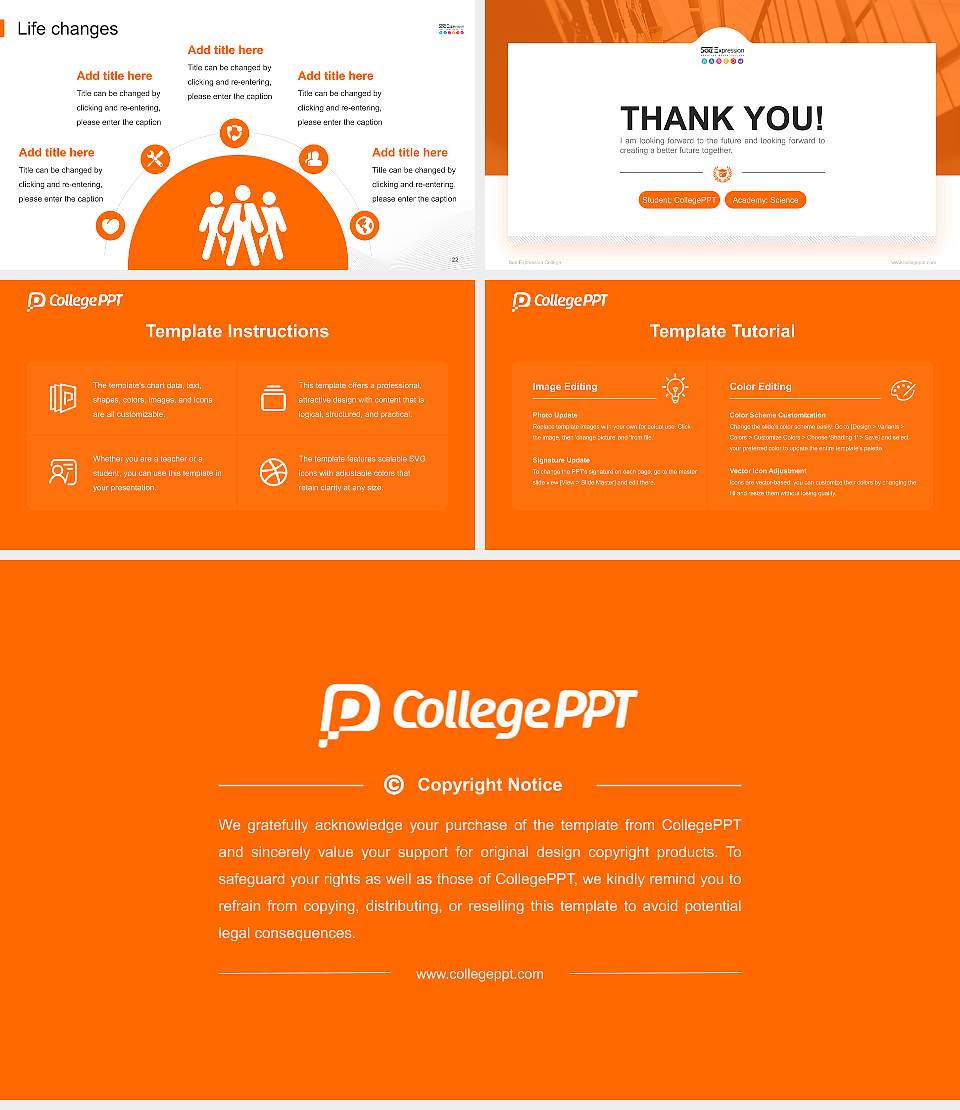 Sae Expression College National Scholarship Defense PPT Template16:9 ratio PPT effect preview image4