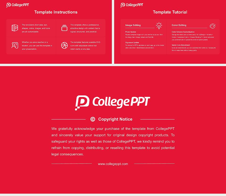 Rutgers University-New Brunswick Course/Courseware Creation PPT Template16:9 ratio PPT effect preview image5