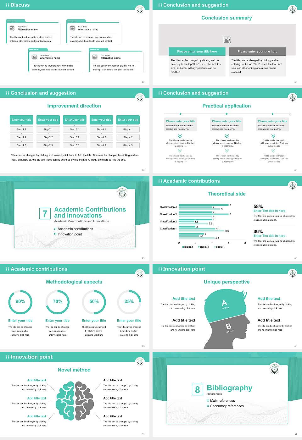 Saginaw Chippewa Tribal College Graduation Thesis Defense PPT Template16:9 ratio PPT effect preview image6