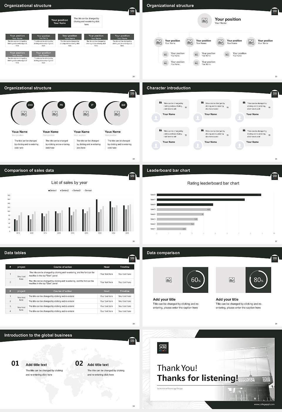 Sae Institute of Technology-Chicago Academic Presentation/Research Findings Report PPT Template16:9 ratio PPT effect preview image4