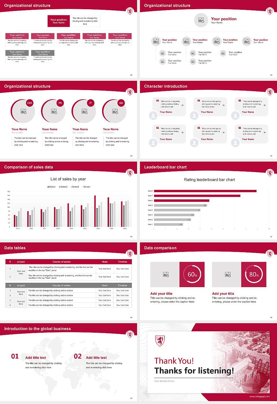 Sacred Heart Major Seminary Academic Presentation/Research Findings Report PPT Template16:9 ratio PPT effect preview image4