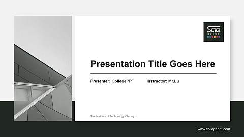 Sae Institute of Technology-Chicago General Purpose PPT Template
