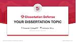 Sacred Heart University Disputation Powerpoint Vorlage