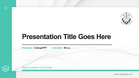 Saginaw Chippewa Tribal College Thesis Proposal/Graduation Defense PPT Template