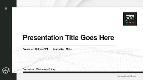 Sae Institute of Technology-Chicago Thesis Proposal/Graduation Defense PPT Template