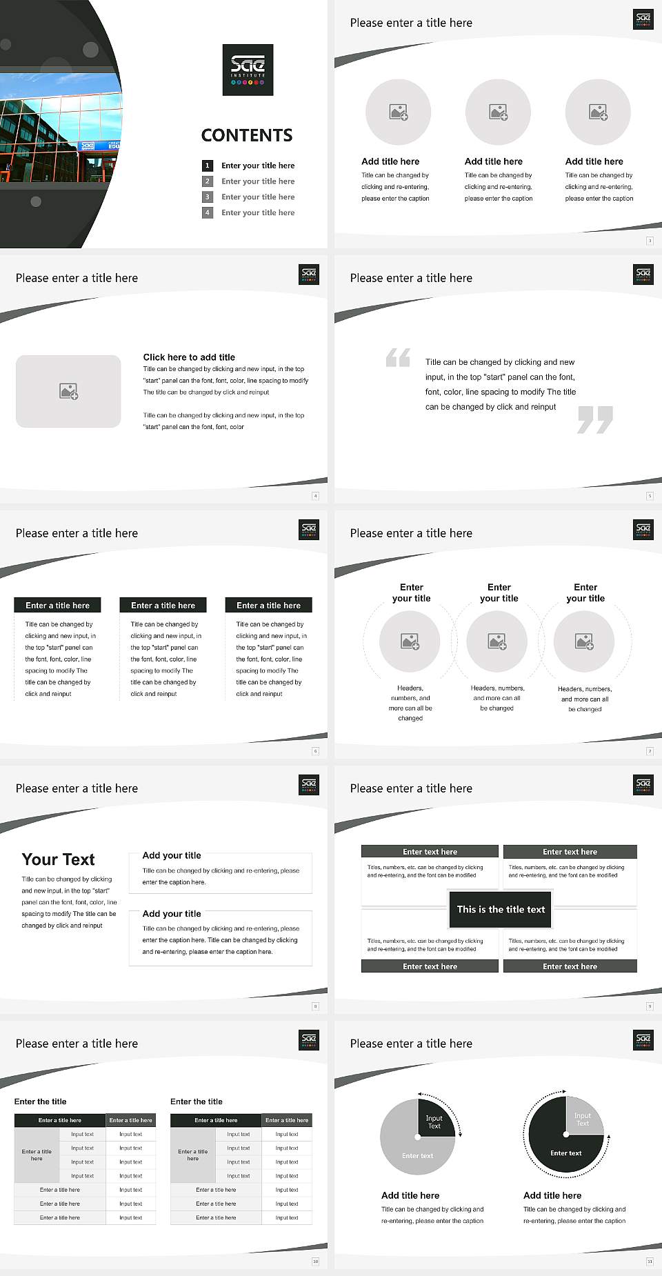 Sae Institute of Technology-Chicago Course/Courseware Creation PPT Template4:3 ratio PPT effect preview image2
