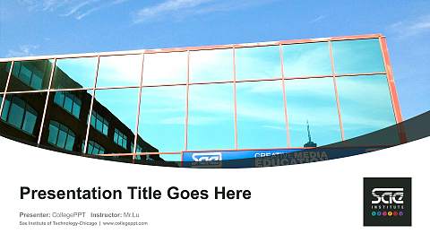 Sae Institute of Technology-Chicago Course/Courseware Creation PPT Template