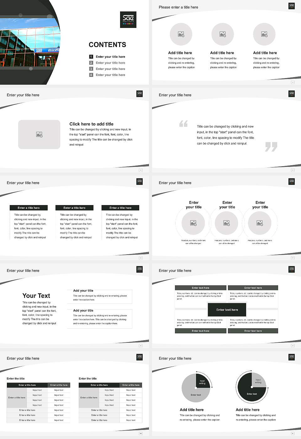 Sae Institute of Technology-Chicago Course/Courseware Creation PPT Template16:9 ratio PPT effect preview image2