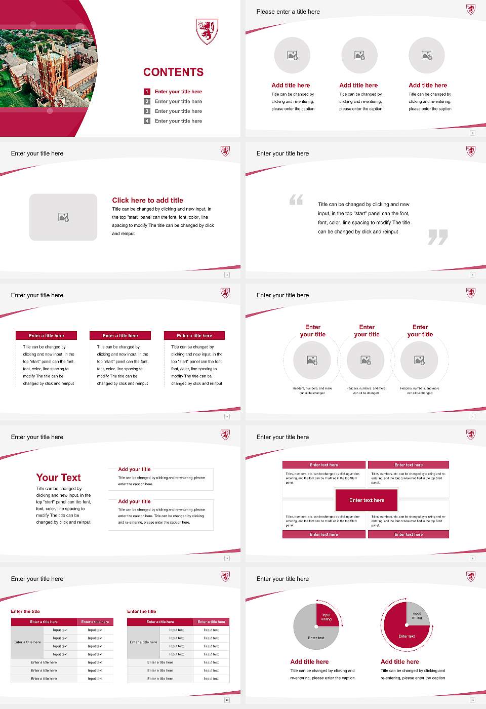 Sacred Heart Major Seminary Course/Courseware Creation PPT Template16:9 ratio PPT effect preview image2