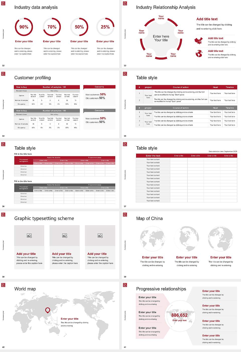 Saginaw Valley State University Competition/Entrepreneurship Contest PPT Template16:9 ratio PPT effect preview image5