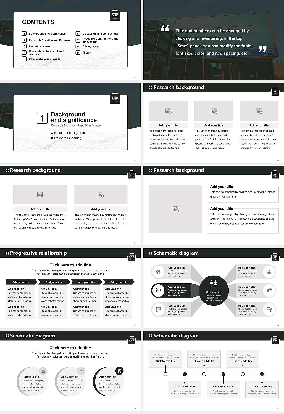 Sae Institute of Technology-Chicago Graduation Thesis Defense PPT Template16:9 ratio PPT effect preview image2