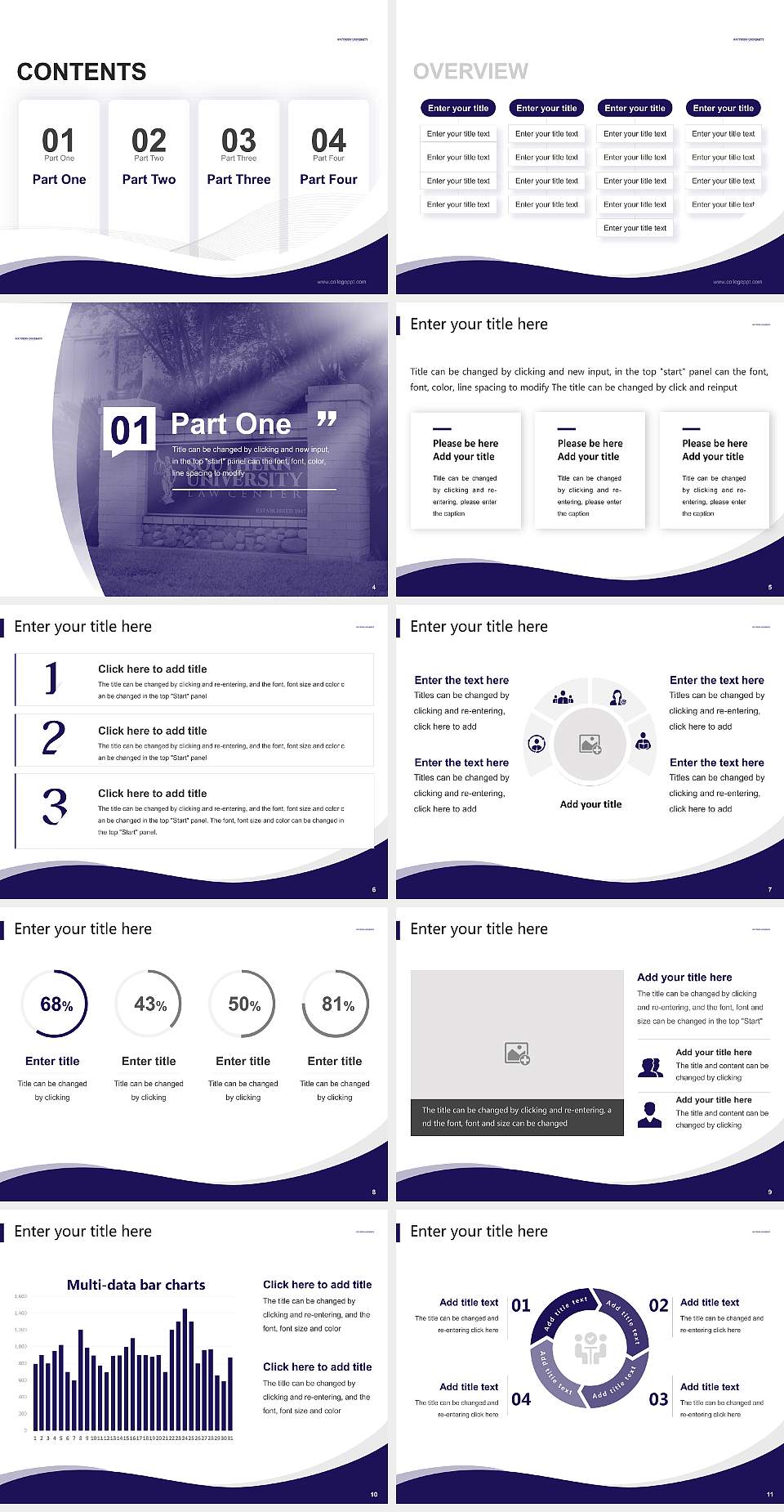 Southern University Law Center Lecture Sharing and Networking Event PPT Template4:3 ratio PPT effect preview image2